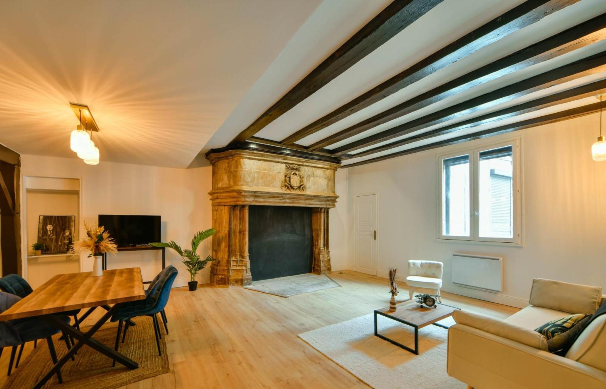 Appartement La Dame Blanche - Hypercentre Historique Bourges